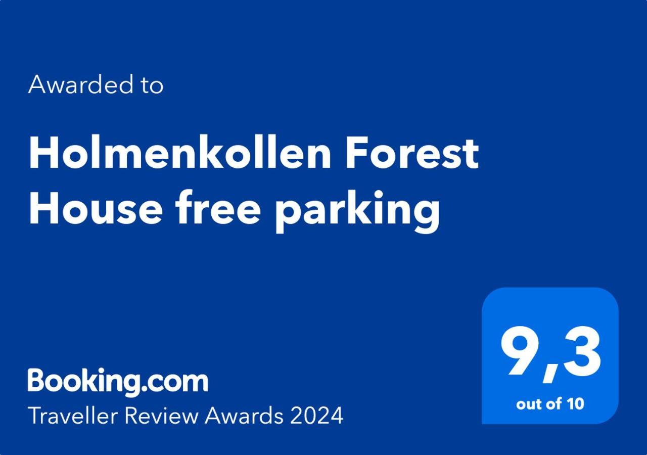 Holmenkollen Forest House Free Parking Apartman Oslo Kültér fotó